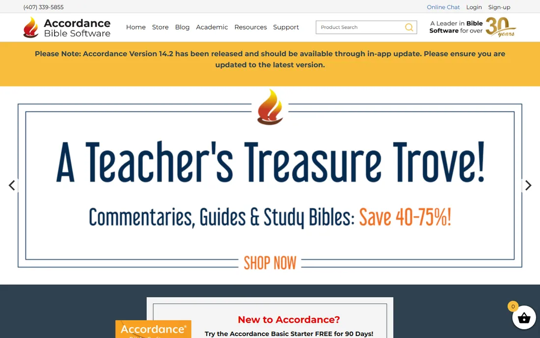 Accordance homepage