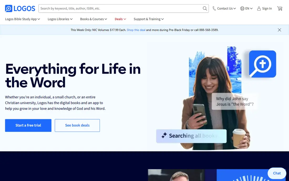 Logos homepage
