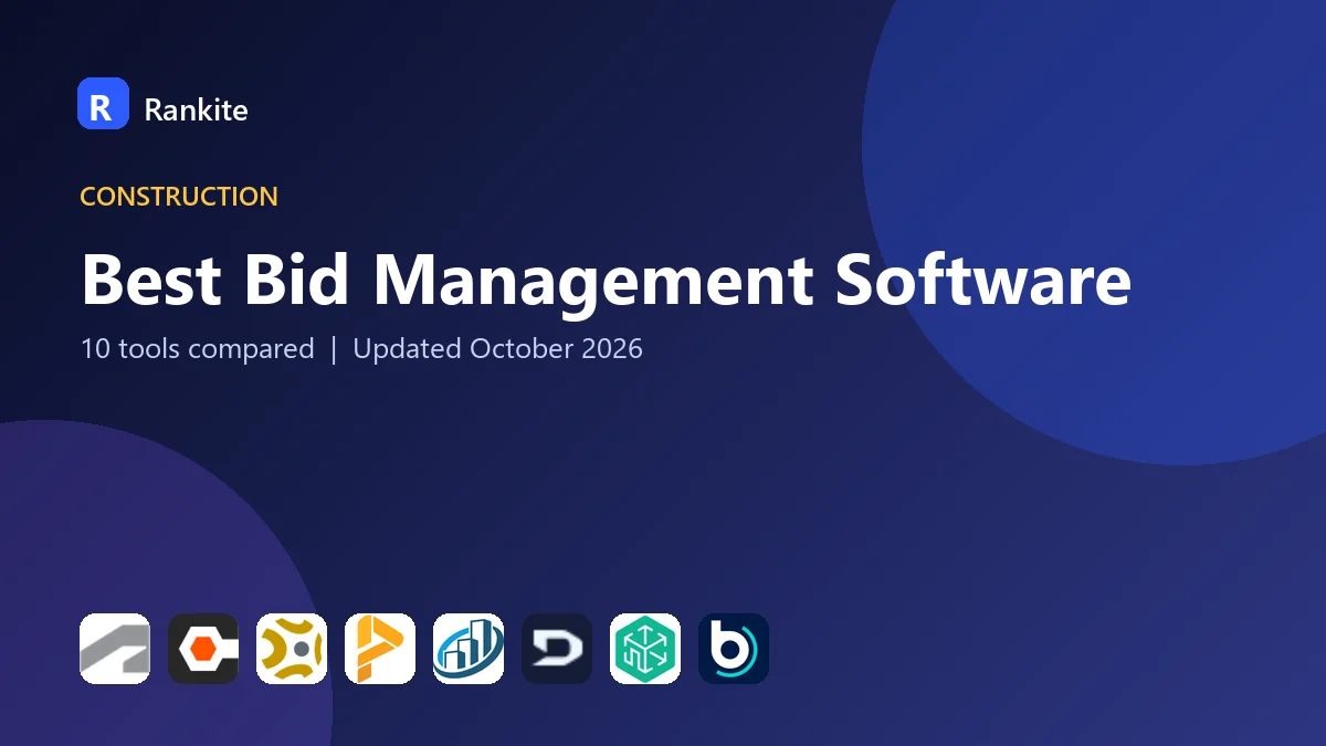 Best Bid Management Software in 2026: 10 Tools Compared