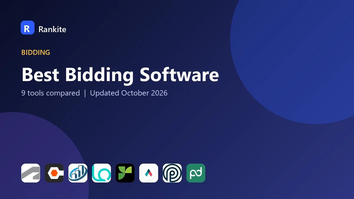 Best Bidding Software in 2026: 9 Tools Compared