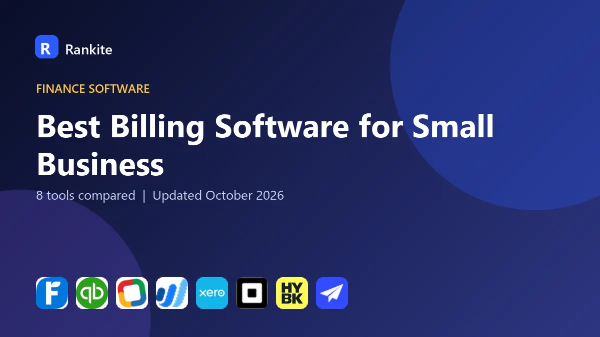 Best Billing Software for Small Business in 2026: 8 Tools Compared
