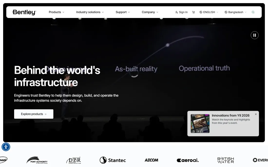 OpenBuildings Designer homepage