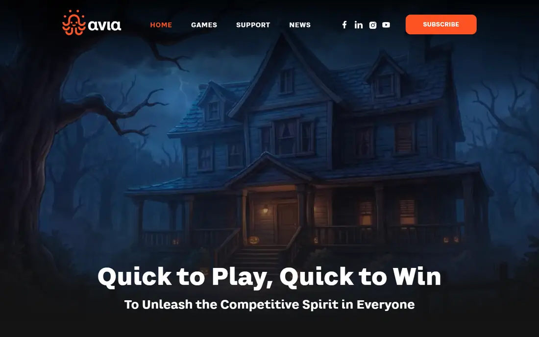 Pocket7Games homepage