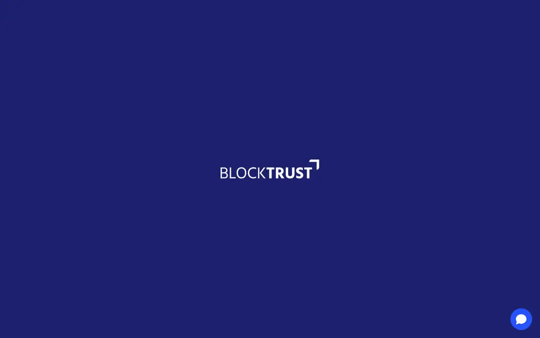 BlockTrust IRA homepage