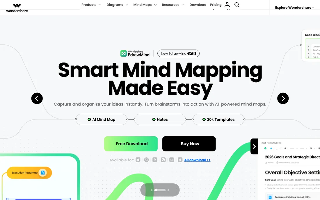 EdrawMax homepage