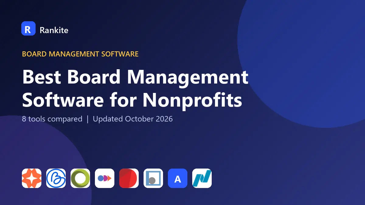 Best Board Management Software for Nonprofits in 2026: 8 Tools Compared
