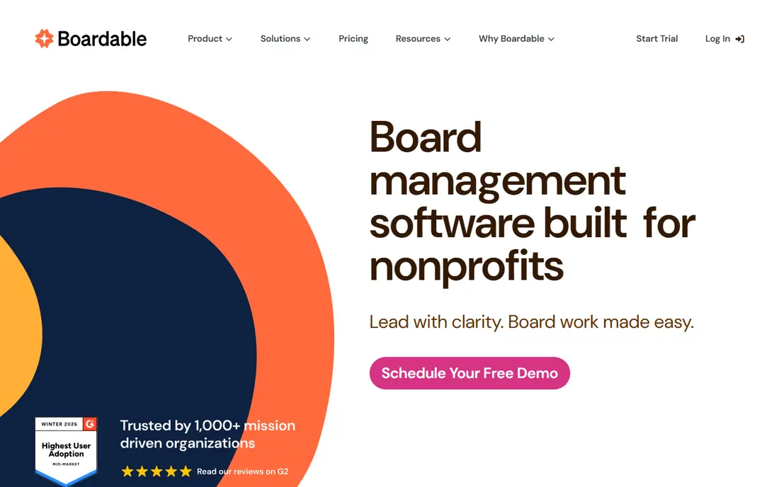 Boardable homepage
