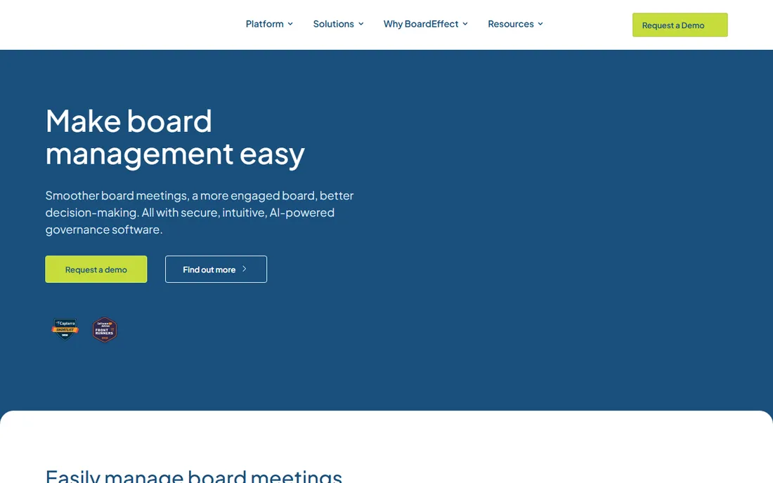 BoardEffect homepage