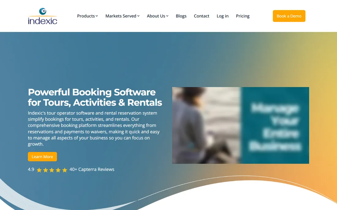 Indexic homepage