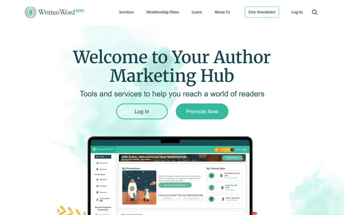 Written Word Media homepage