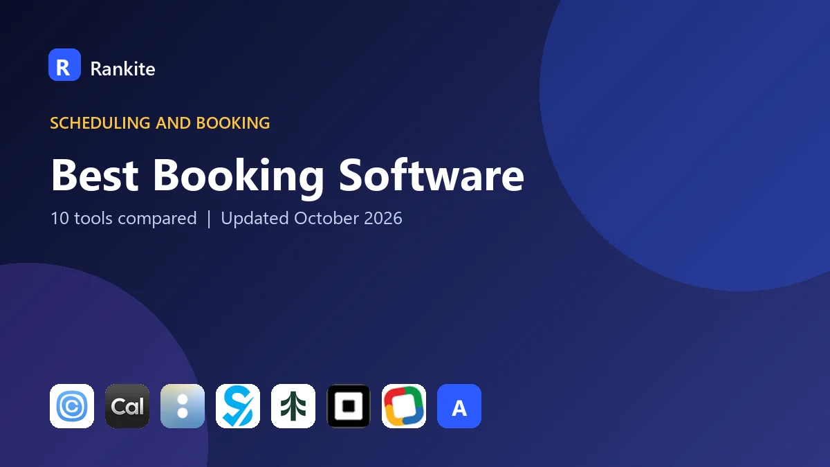 Best Booking Software in 2026: 10 Tools Compared