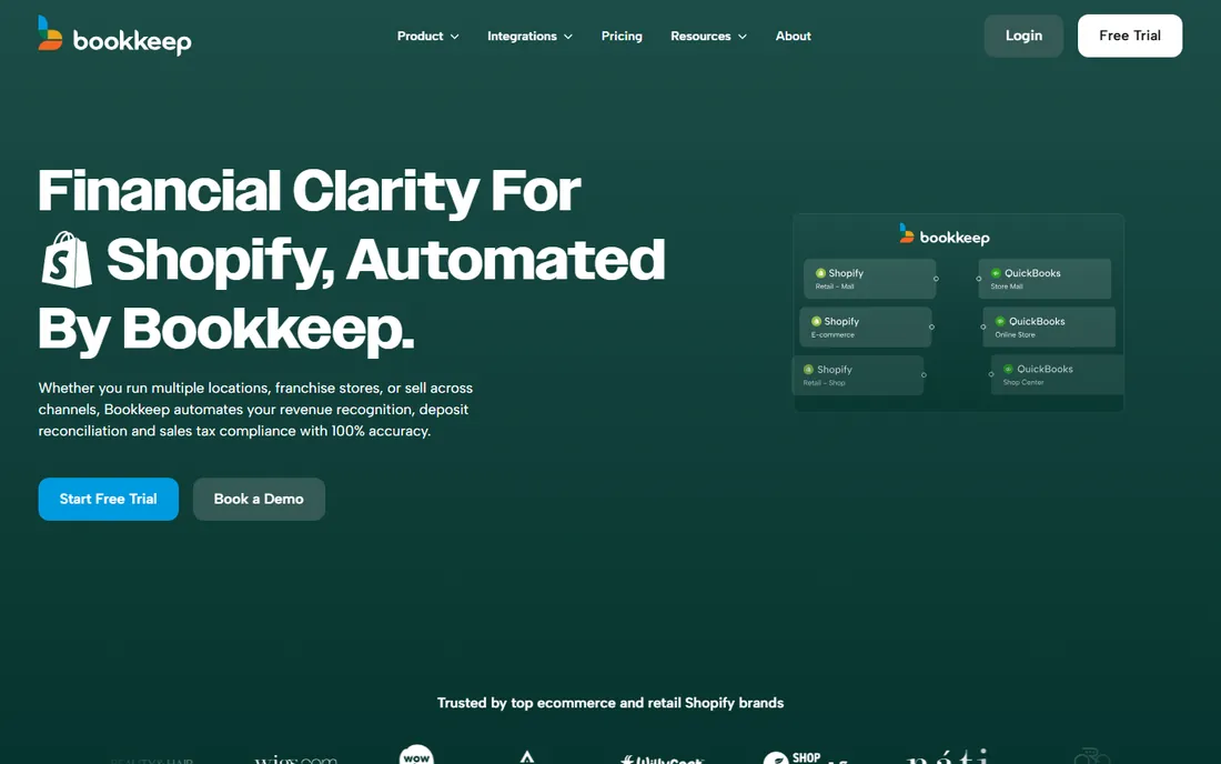 Bookkeep homepage
