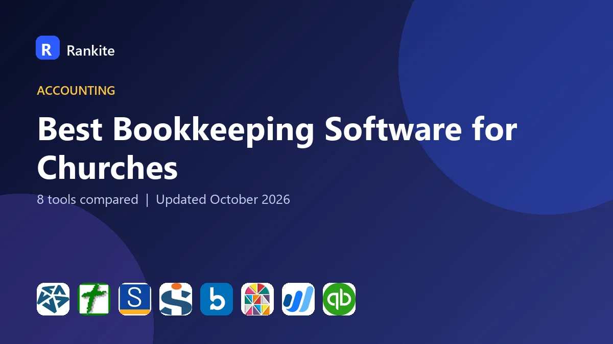 Best Bookkeeping Software for Churches in 2026: 8 Tools Compared