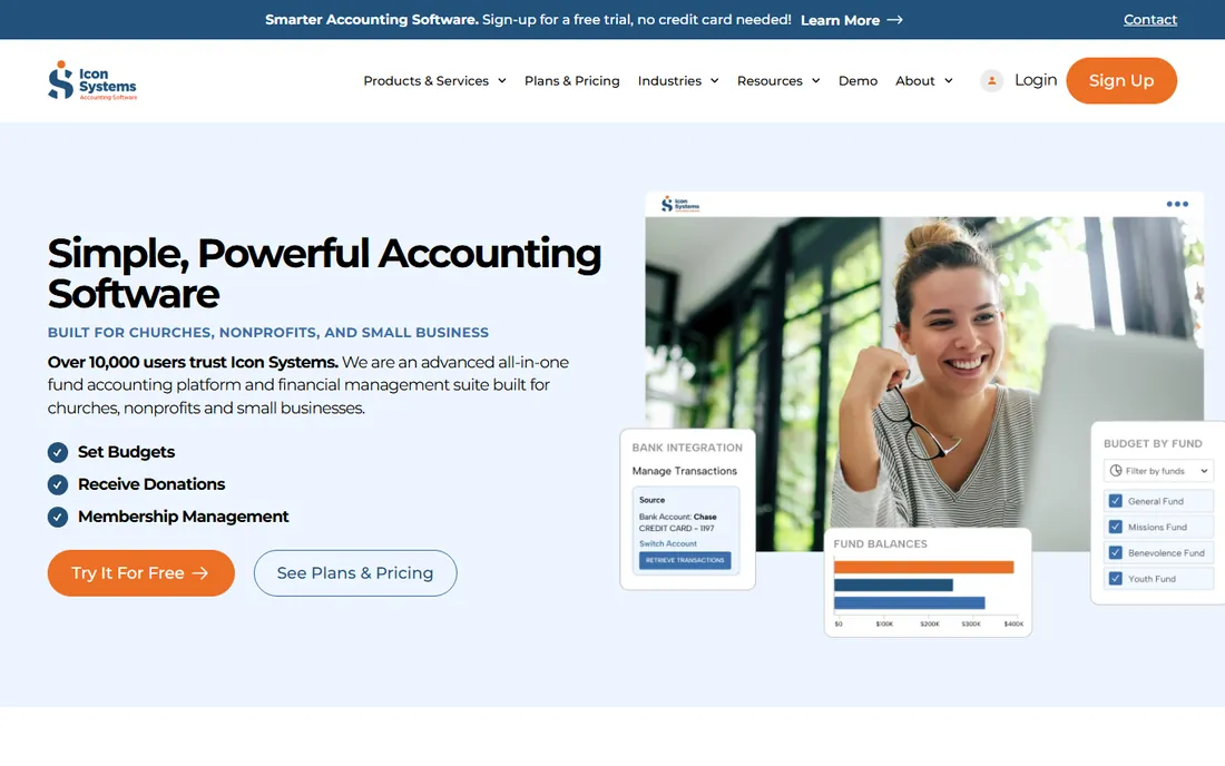 Icon Systems homepage