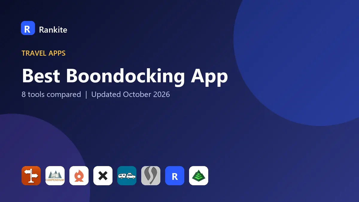 Best Boondocking App in 2026: 8 Tools Compared