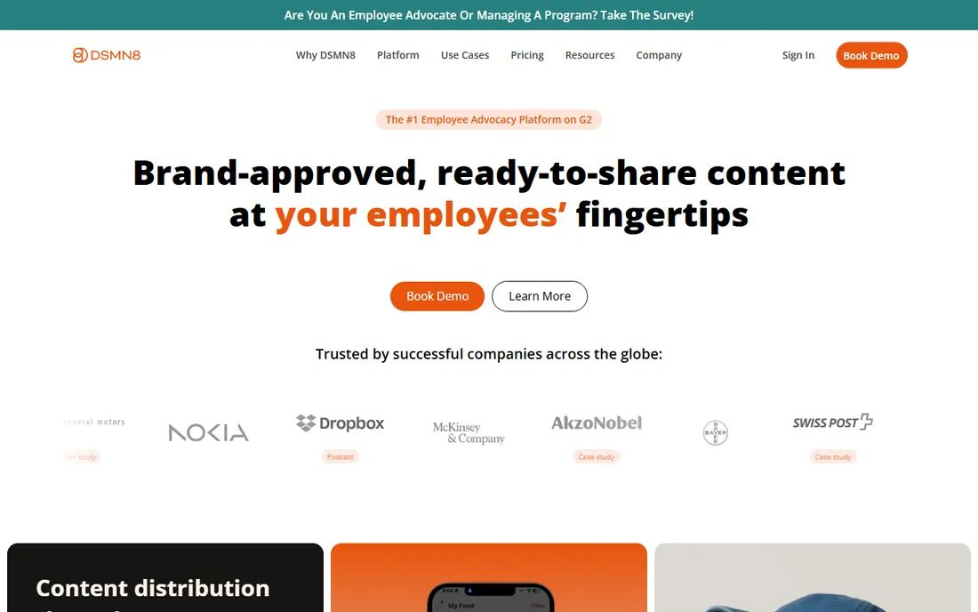 DSMN8 homepage