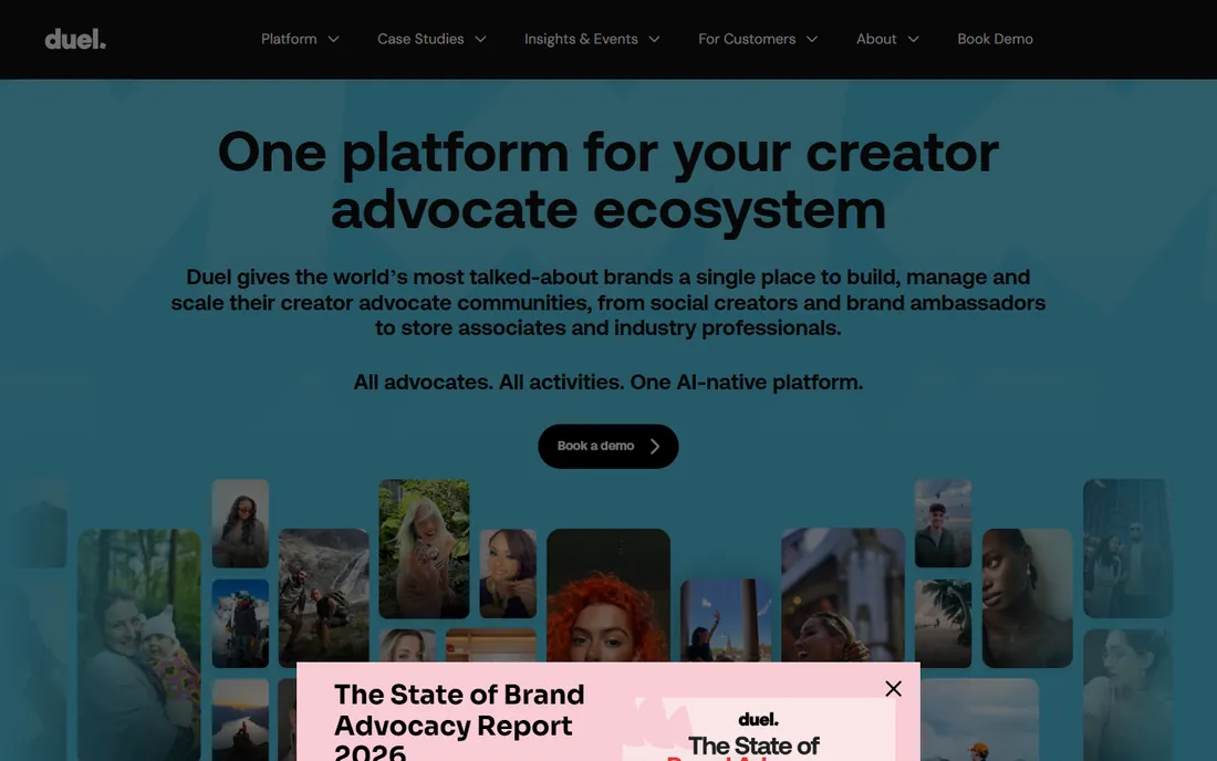 Duel homepage