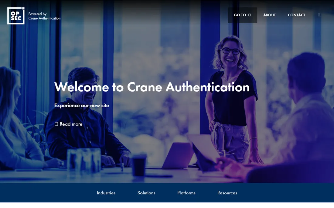 OpSec Security homepage
