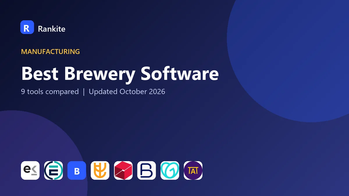 Best Brewery Software in 2026: 9 Tools Compared