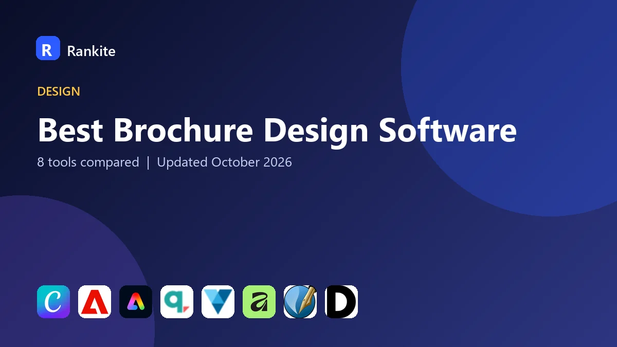 Best Brochure Design Software in 2026: 8 Tools Compared