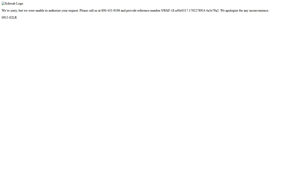 Charles Schwab homepage