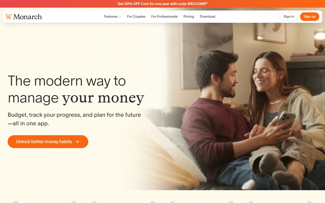 Monarch homepage