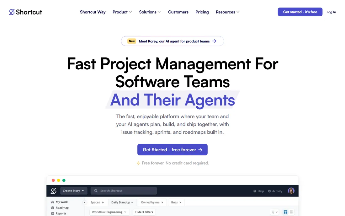 Shortcut homepage