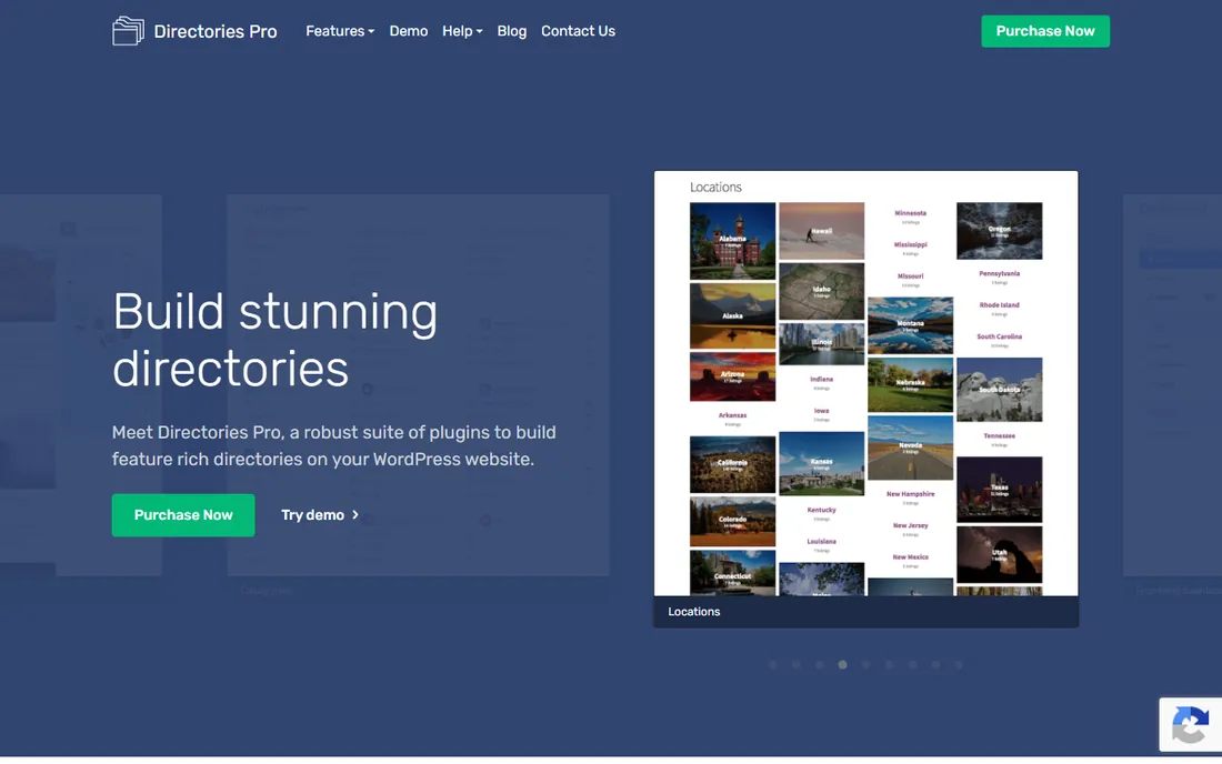 Directories Pro homepage