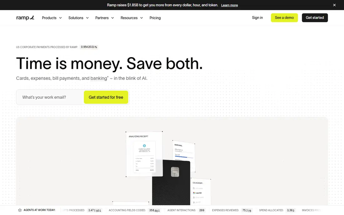 Ramp homepage