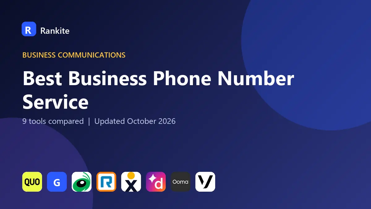 Best Business Phone Number Service in 2026: 9 Services Compared
