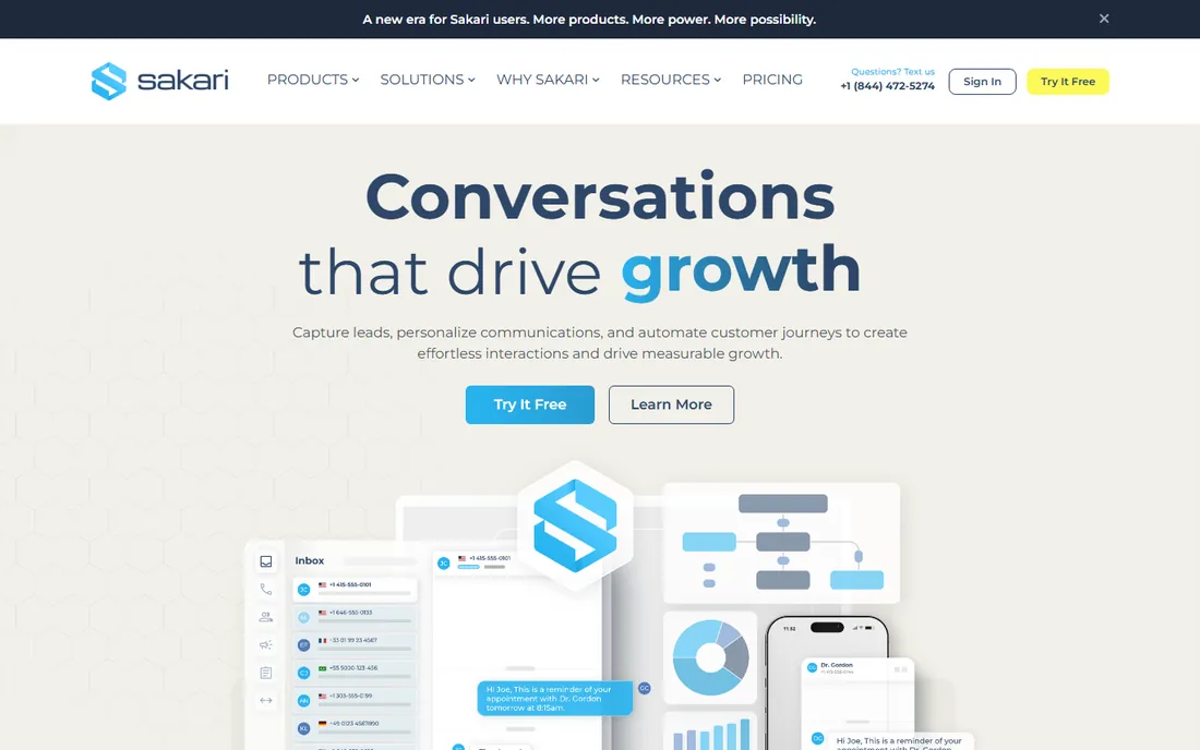 Sakari homepage