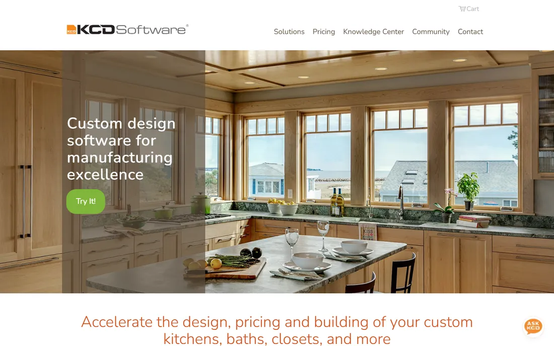 KCD Software homepage