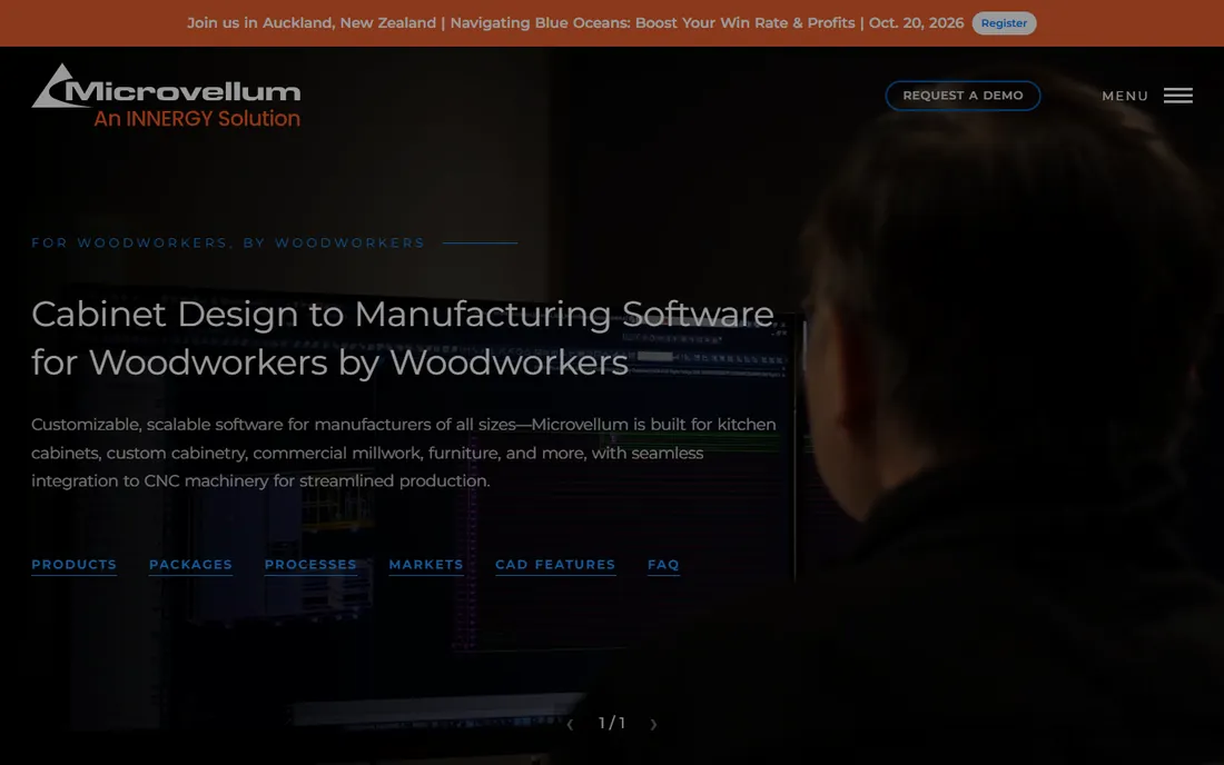 Microvellum homepage