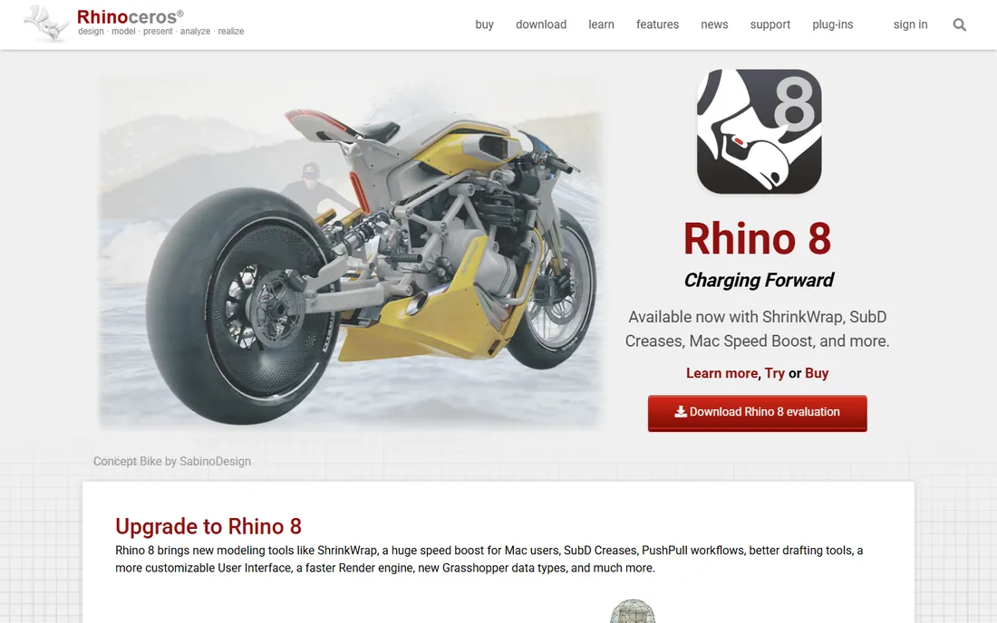Rhino homepage