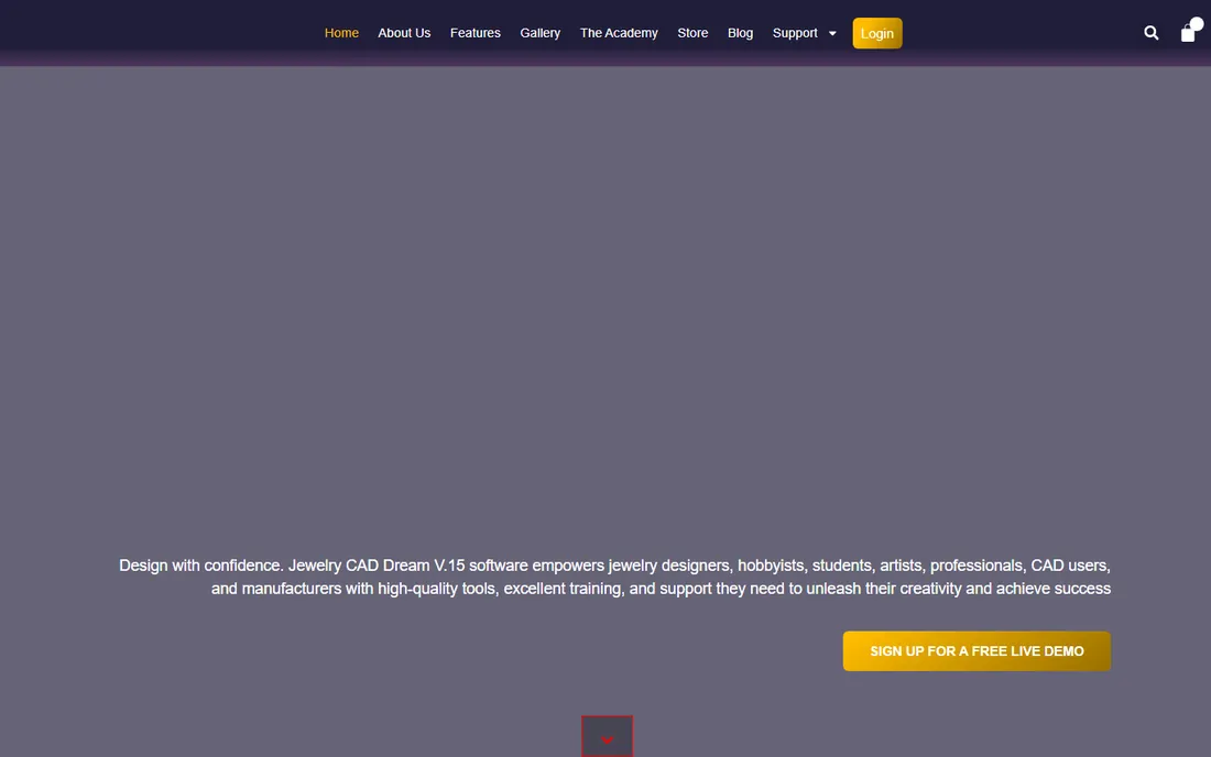 Jewelry CAD Dream homepage