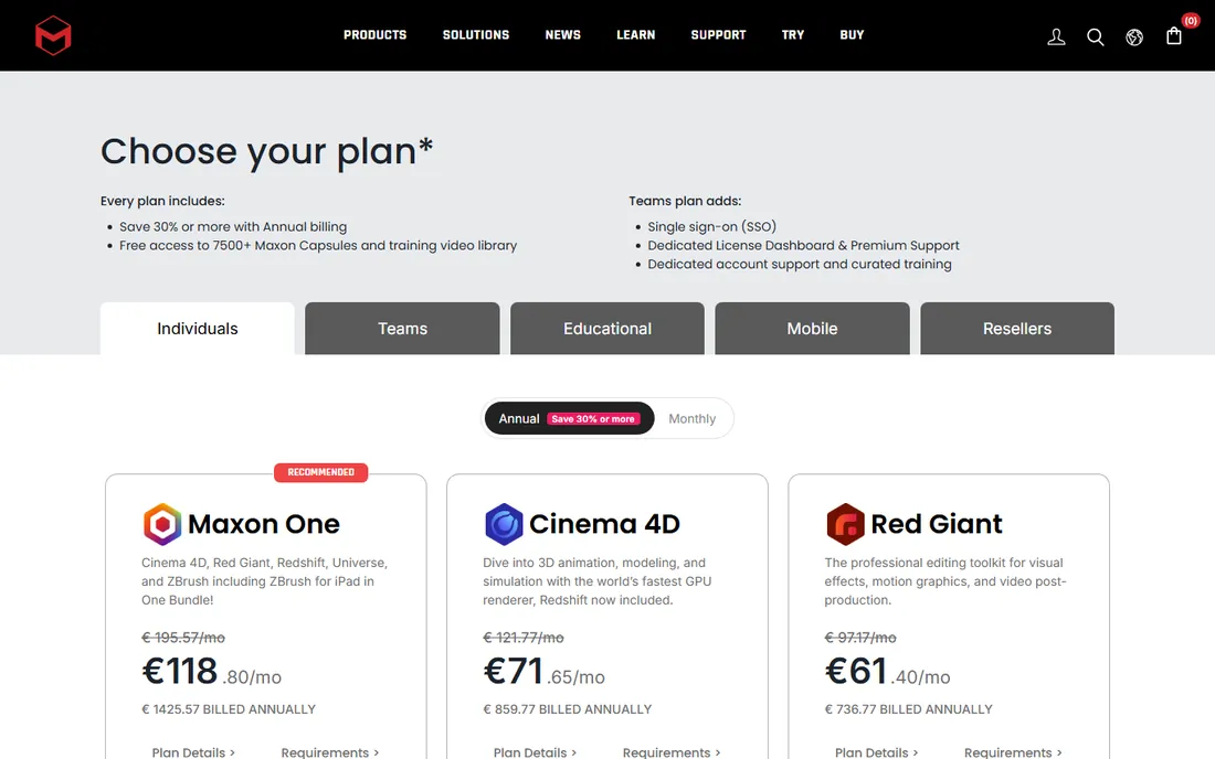 ZBrush homepage