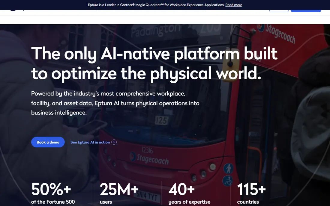 Eptura homepage