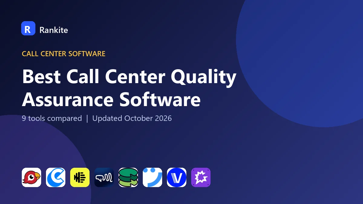 Best Call Center Quality Assurance Software in 2026: 9 Tools Compared