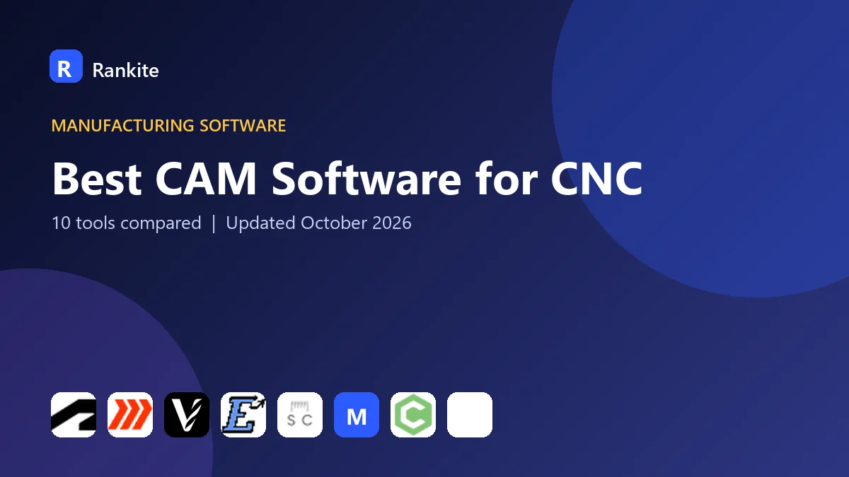 Best CAM Software for CNC in 2026: 10 Tools Compared