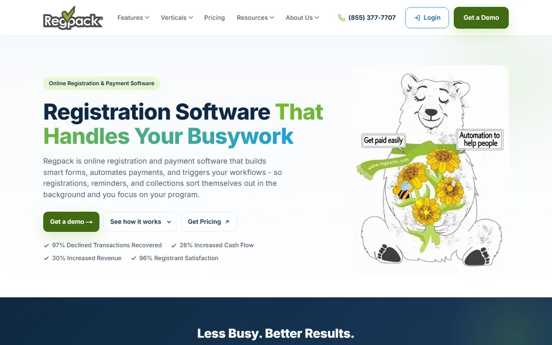 Regpack homepage