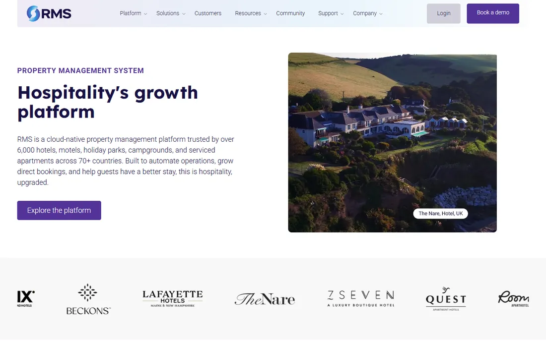 RMS homepage