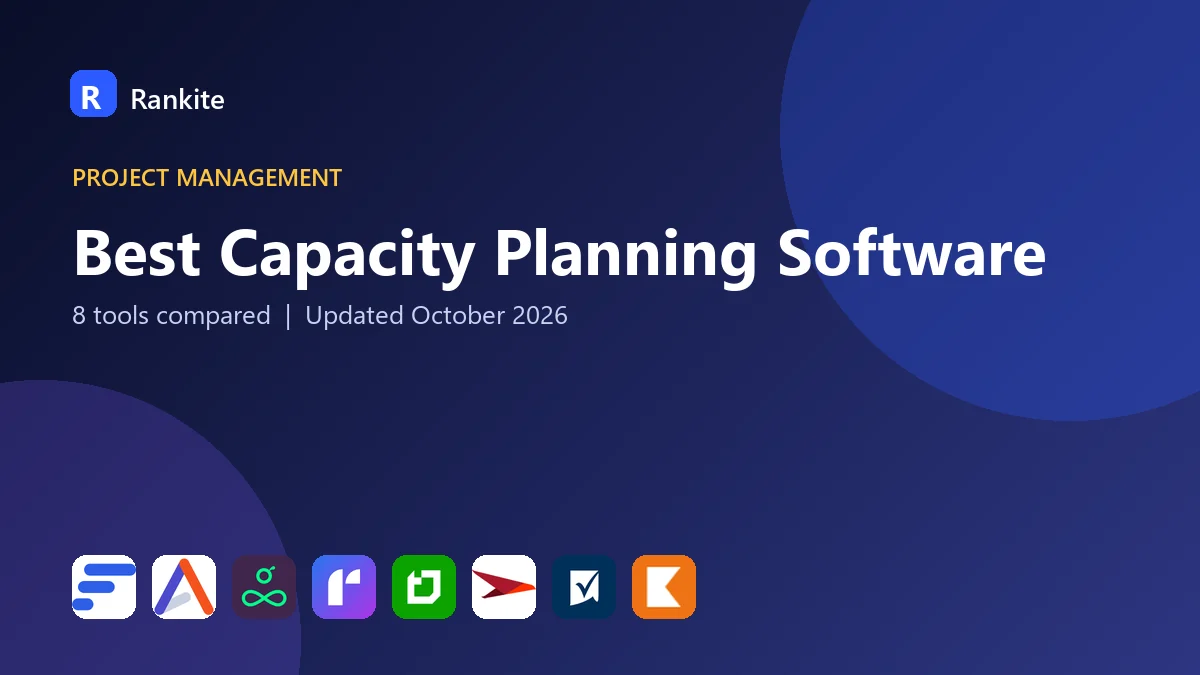 Best Capacity Planning Software in 2026: 8 Tools Compared