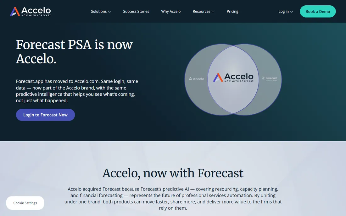 Forecast homepage