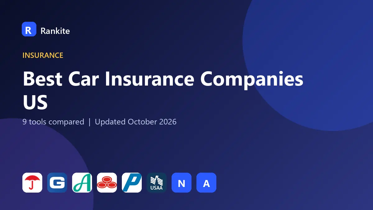 Best Car Insurance Companies US in 2026: 9 Companies Compared