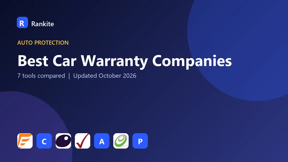 Best Car Warranty Companies in 2026: 7 Companies Compared