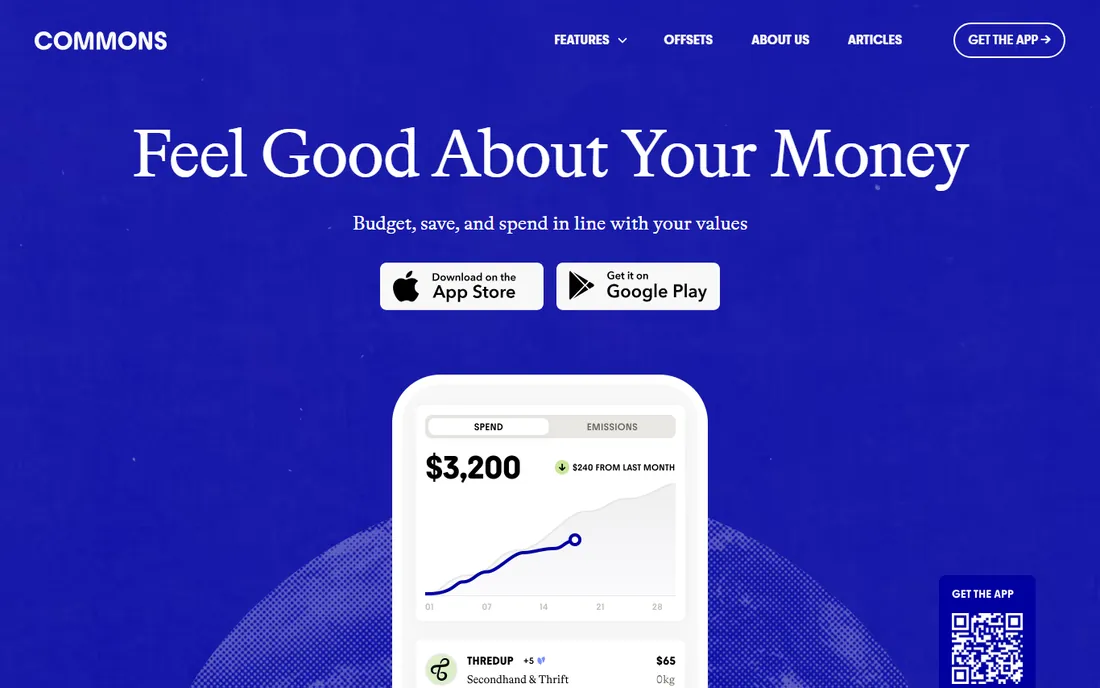 Commons homepage