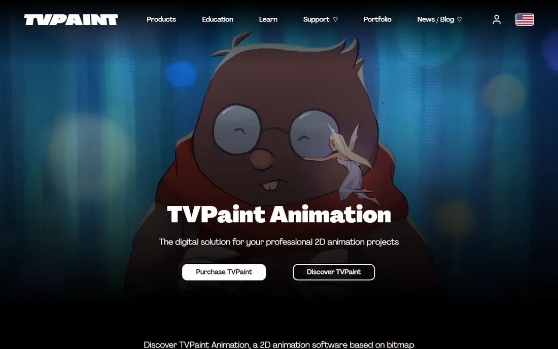 TVPaint Animation homepage