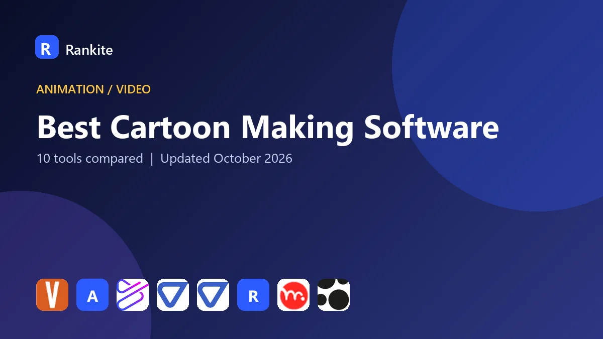 Best Cartoon Making Software in 2026: 10 Tools Compared