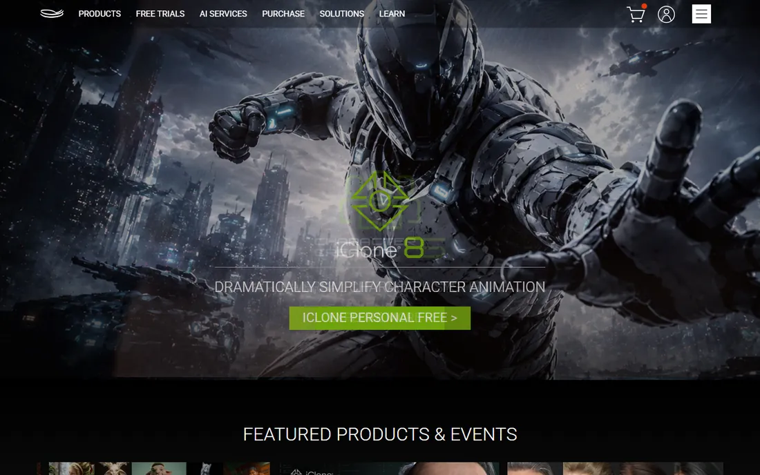 Reallusion Cartoon Animator 5 homepage