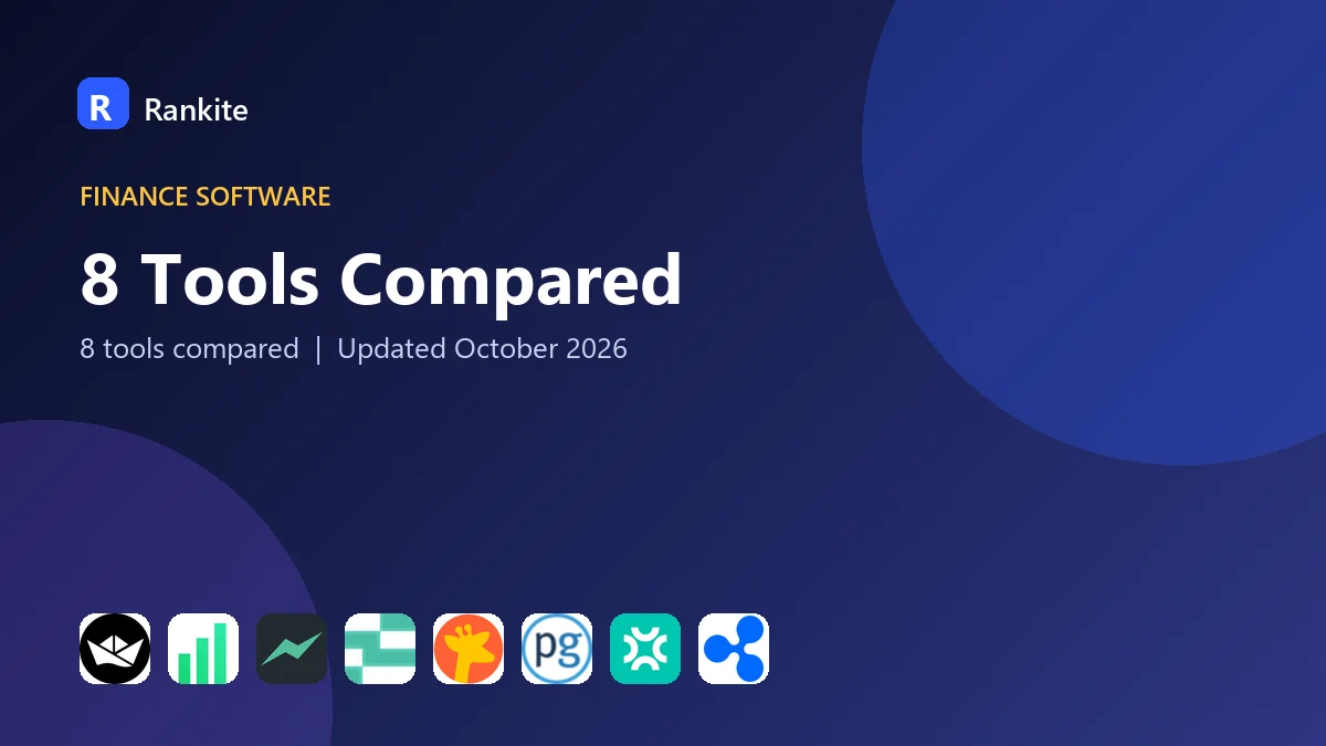 8 Tools Compared: Best Cash Flow Forecasting Software for 2026